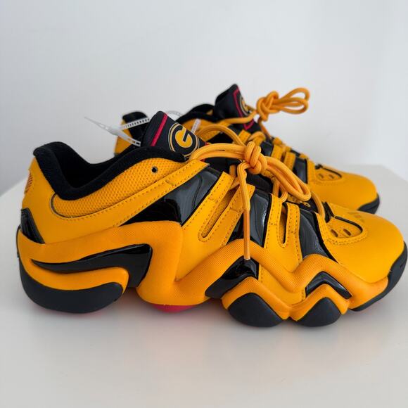 Adidas Crazy 8 Low Sneaker Mens 8 HBCU Pack Grambling State Basketball Shoes - Picture 1 of 11